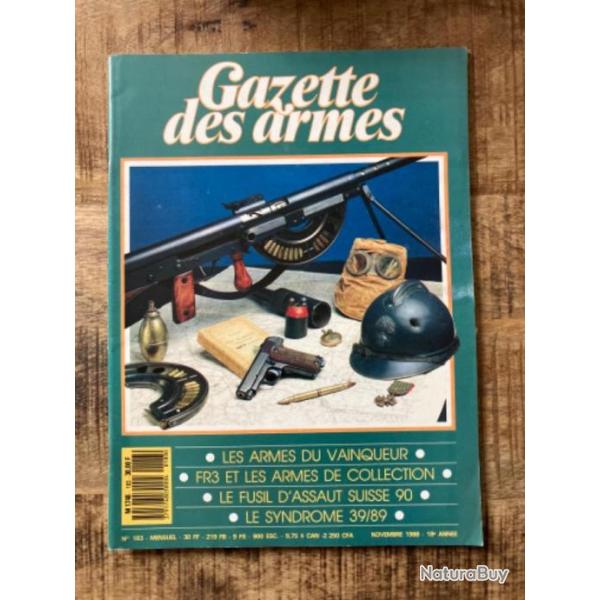 Gazette des armes n*183 Novembre 88