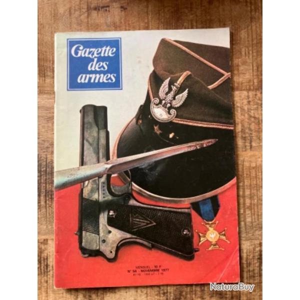 Gazette des armes n*54 Novembre 77