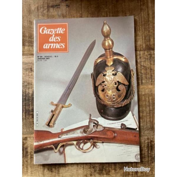 Gazette des armes n*89 Janvier 81