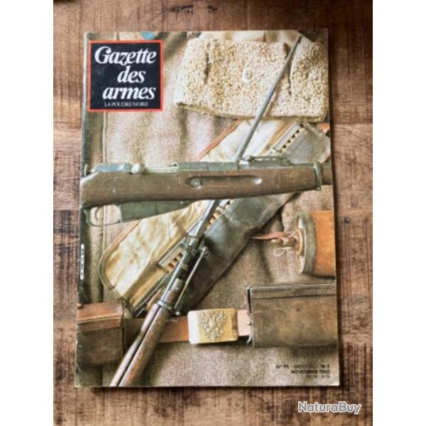 Gazette des armes n*111 Novembre 82