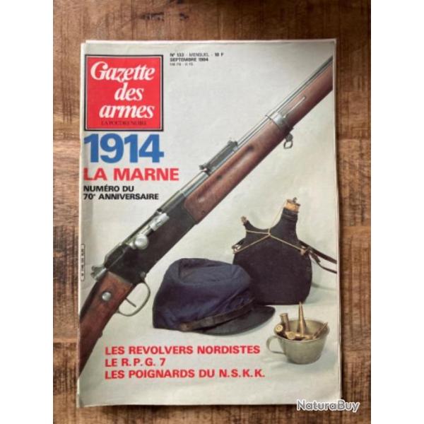 Gazette des armes n*133 Septembre 84