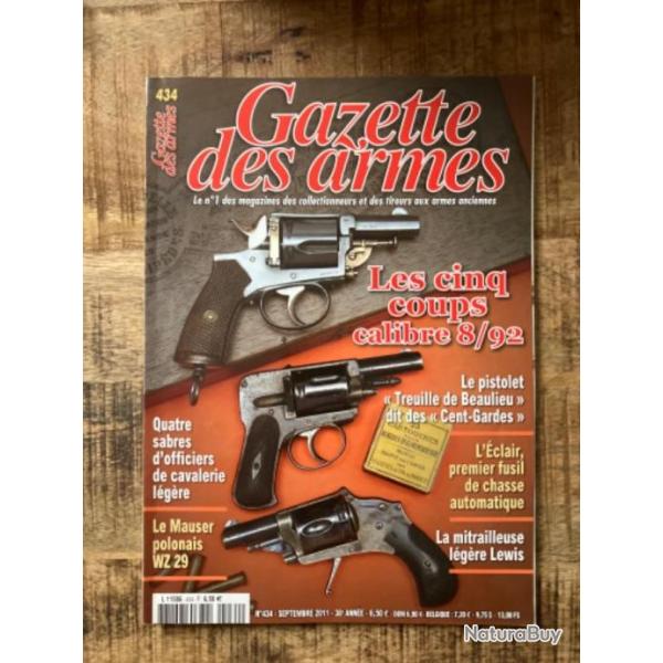 Gazette des armes n*434 Septembre 2011