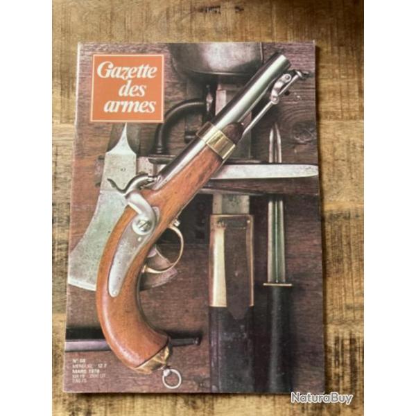 Gazette des armes n*58 Mars 78
