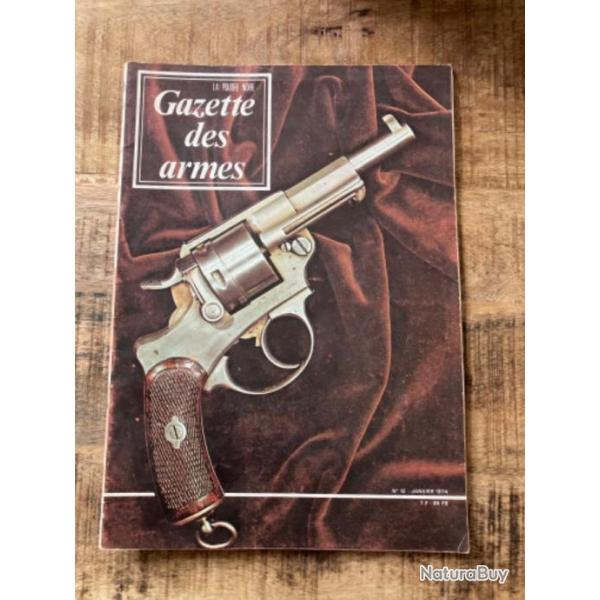 Gazette des armes n*12 Janvier 74