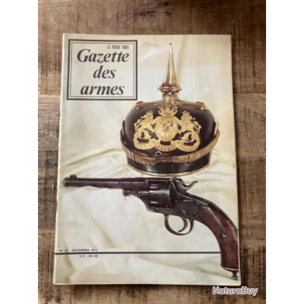 Gazette des armes n*10 Novembre 73