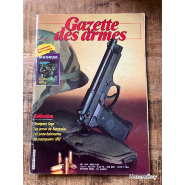 Gazette des armes n*150 F�vrier 86