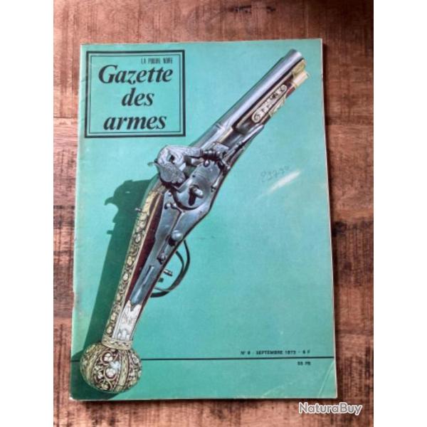 Gazette des armes n*8 Septembre 73