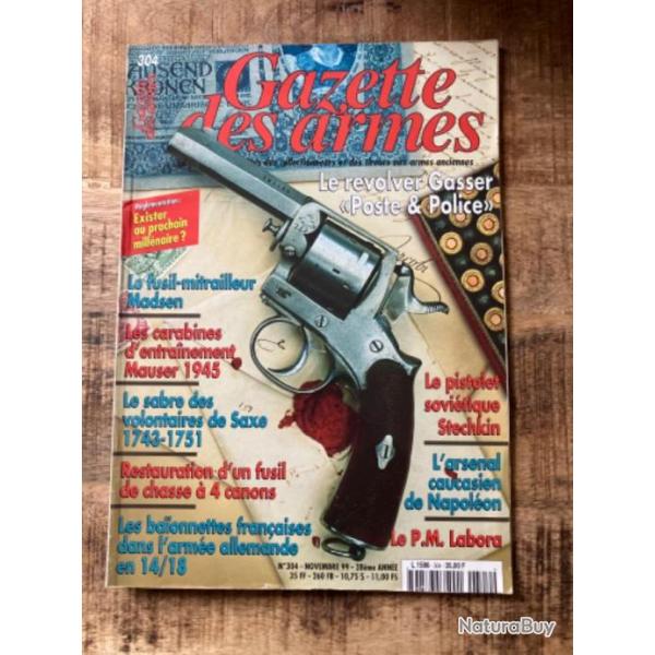 Gazette des armes n*304 Novembre 99