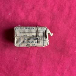 Lot cartouches 8 mm Lebel dans son emballage d'origine, pas de prix de r&eacute;serve
