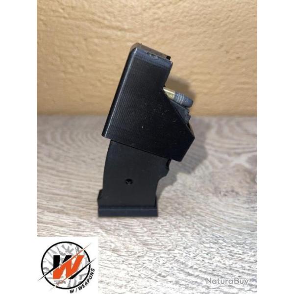 CZ 452 453 455 457 - Chargette, speed loader noir pour chargeur CZ - Print 3D