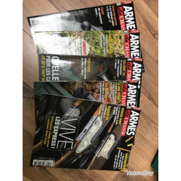 Lot de Revues Armes de chasse