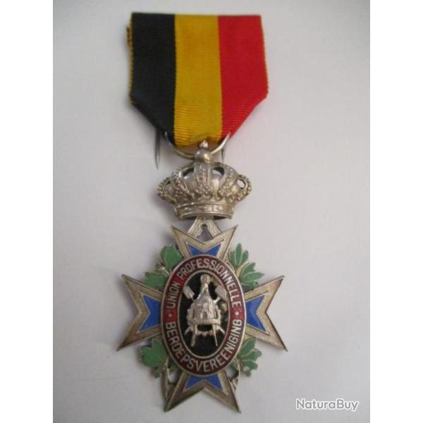 M�daille belge 2�me classe Union Professionnelle