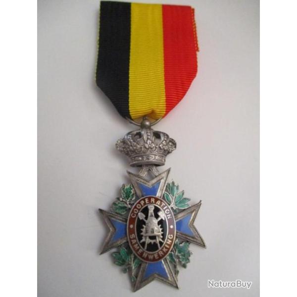 M�daille belge 2�me classe Coop�ration