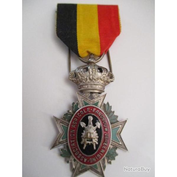 M�daille belge 2�me  classe Agricole (1)