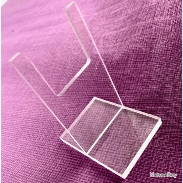 PR�SENTOIR POUR ARMES MOYENNES, encoche en "U" finition ordinaire