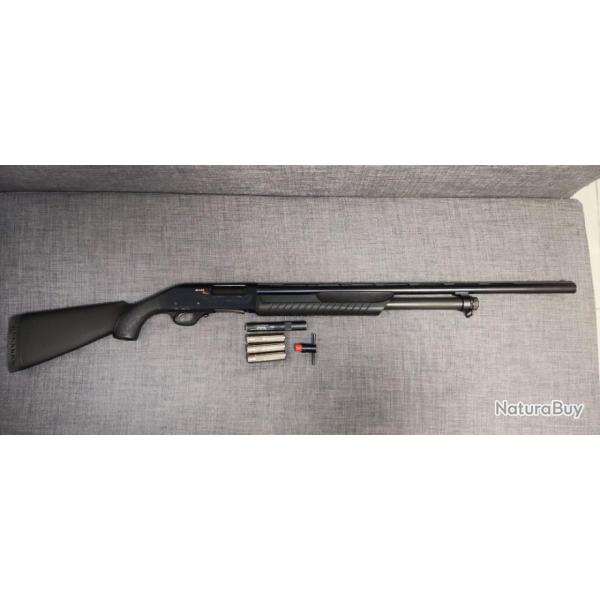 Fabarm sdass 12/76 trs bon tat + 3 chokes + rallonge