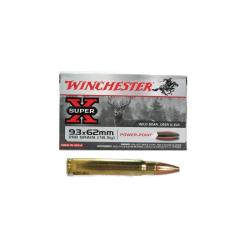 WINCHESTER cal.9,3x62 Power Point 286 grains - 18.5 grammes x20