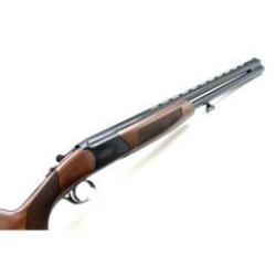 FUSIL SUPERPOSE HUGLU HAWK CAL.12/76 BASCULE NOIRE ACIER CANON 71CM