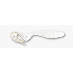Leurre Souple Delalande Sandra 9cm 010 - Blanc - White 9cm A l'unité