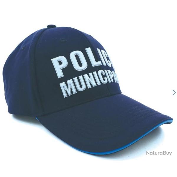CASQUETTE HIVER POLICE MUNICIPALE MARINE SOFTSHELL