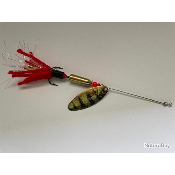 cuiller brochet 16 grs palette perche