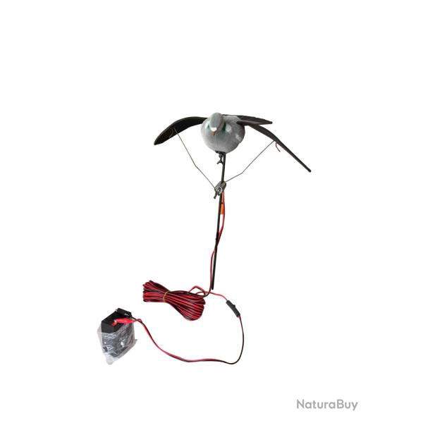 Pigeon aile battante �lectrique 20m de c�ble