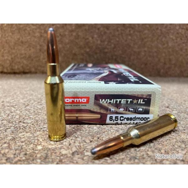 1 Boite Norma Whitetail 6,5 Creedmoor 9,1 g