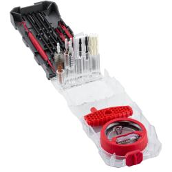 SET DE NETTOYAGE MULTI-KITS CORDONS - BROSSES REAL AVID CAL 9mm/357/38
