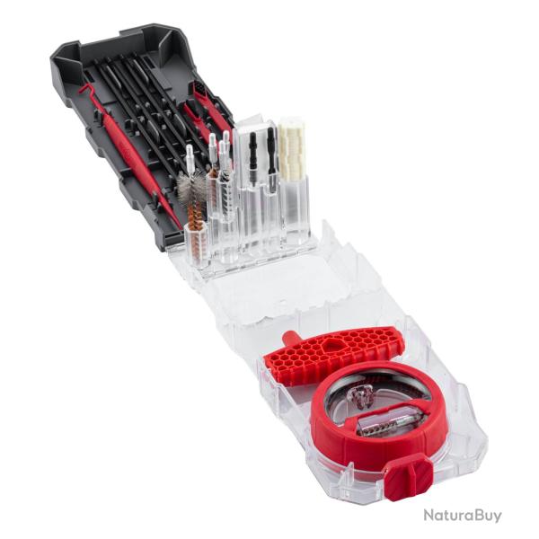SET DE NETTOYAGE MULTI-KITS CORDONS - BROSSES REAL AVID CAL 9mm/357/38