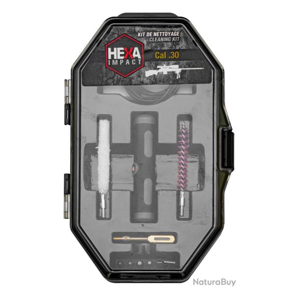 KIT DE NETTOYAGE HEXA IMPACT POUR ARMES Cal.30