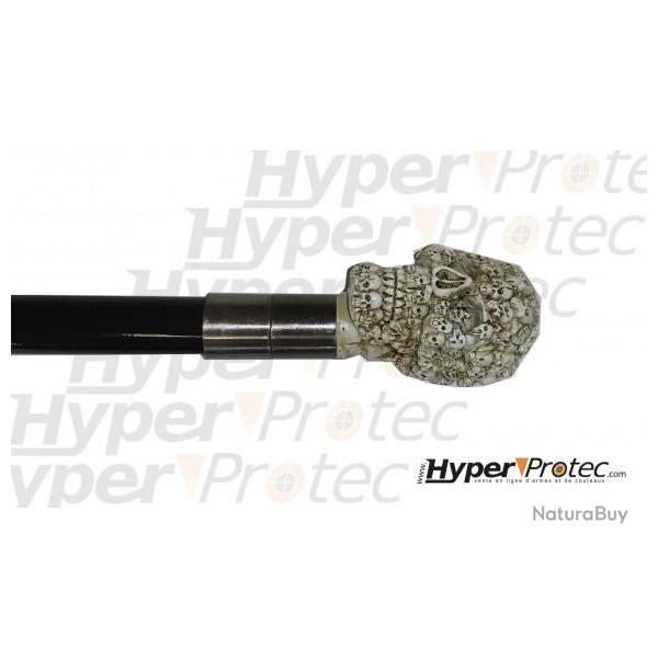 Canne �p�e t�te de mort 86 cm