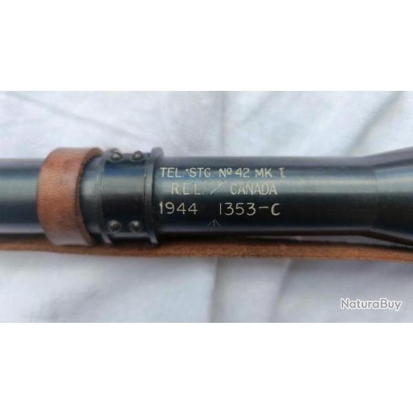 Lunette pour LEE ENFIELD  STG n�42 MKI R.E.L / CANADA 1353-C de 1944 "broad arrow"