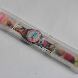 SWATCH Montre Postcard GN127 1993