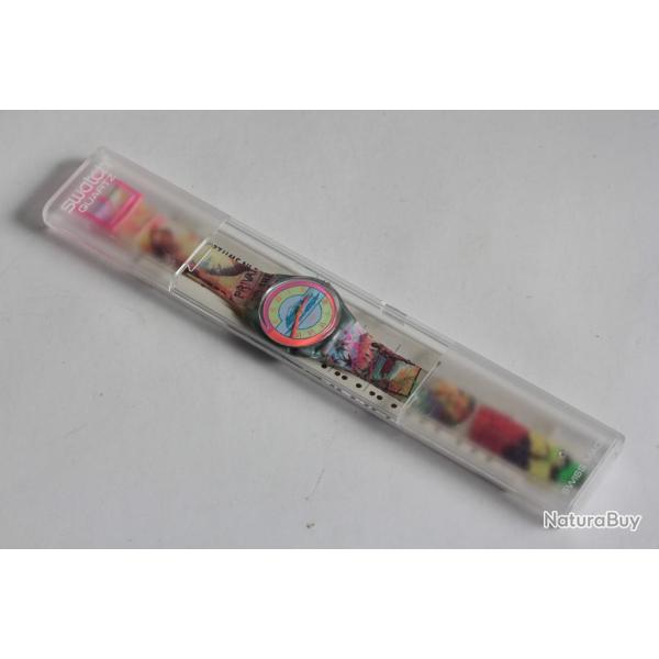 SWATCH Montre Postcard GN127 1993