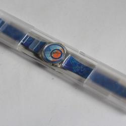 SWATCH Montre Fluo Seal GV 700 Day date 1993