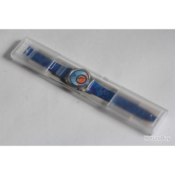 SWATCH Montre Fluo Seal GV 700 Day date 1993