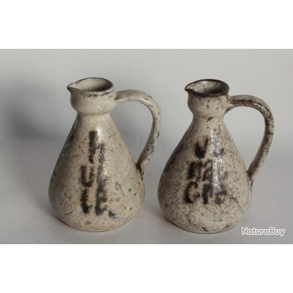 Gustave REYNAUD Flacons Huile Vinaigre Le M�rier Vallauris