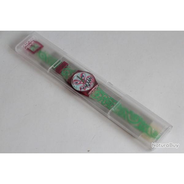 SWATCH Montre Swatch Gent Monster Time 1994 GR121