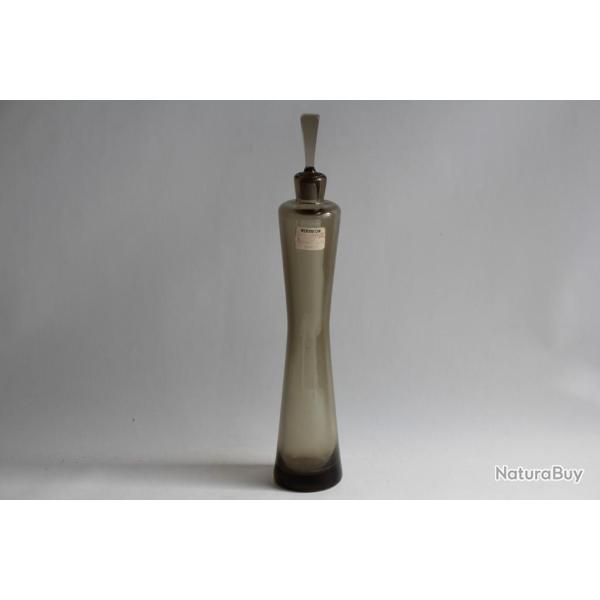 Bouteille verre fum� design Scandinave