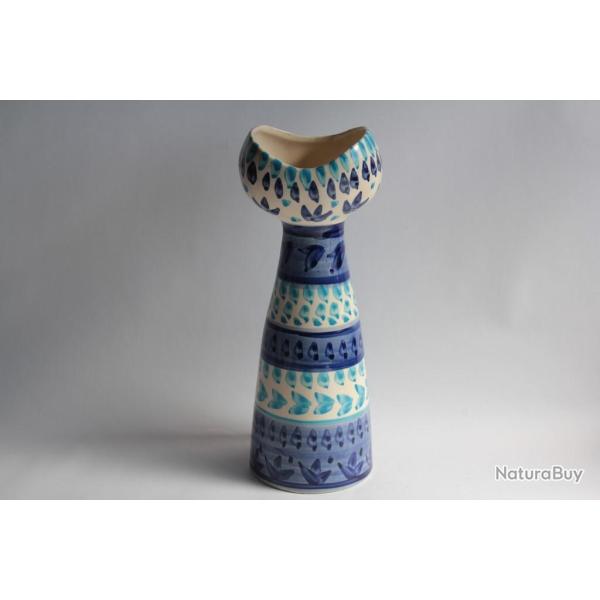 Vase c�ramique Simone Carri� Kercy Quimper