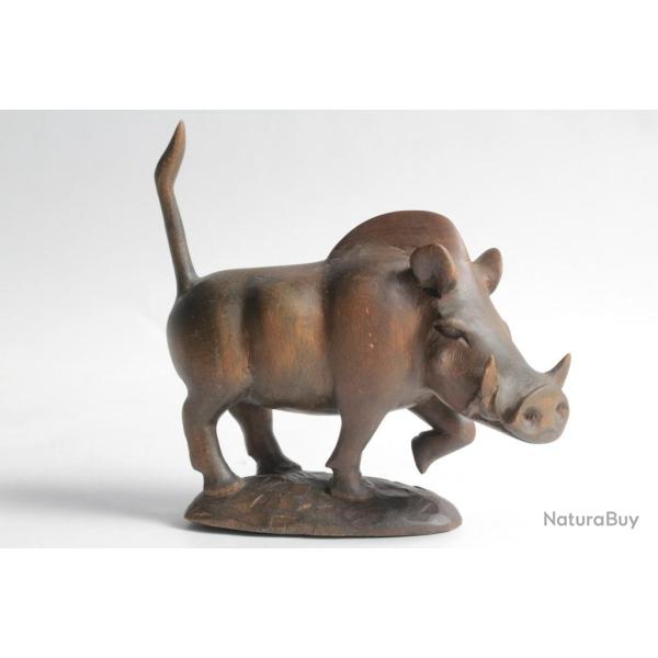 Phacoch�re bois sculpt�