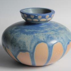 Vase grès REVERNAY Art déco