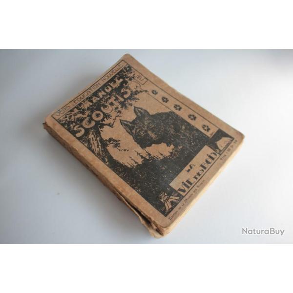 Livre Manuel de Scoutisme La vie des Bois Jean Loiseau 1923