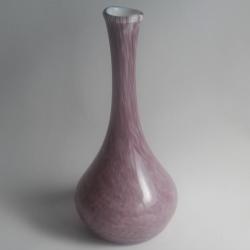 Jean Claude NOVARO Vase verre soufflé Biot