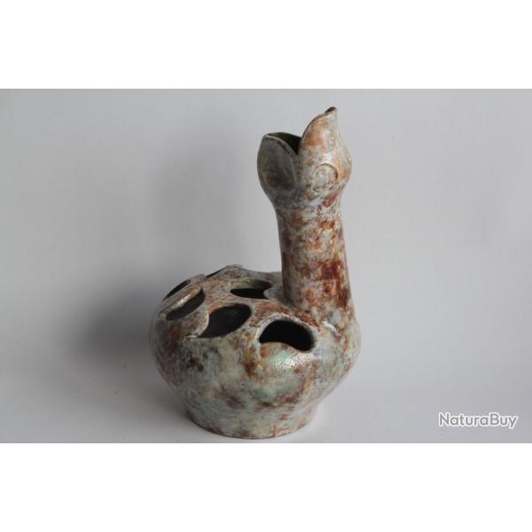 Pique Fleurs c�ramique Alexandre KOSTANDA Vallauris