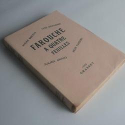 Livre Farouche a quatre feuilles Breton Deharme Gracq Tardieu 1955