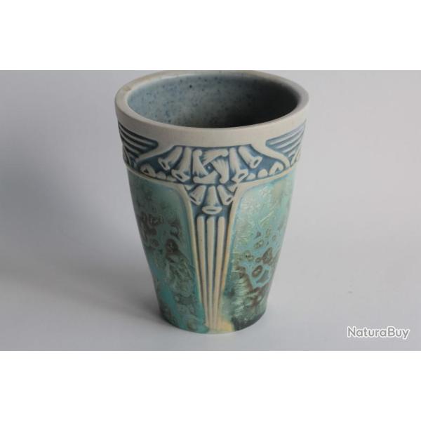 Vase gr�s Mougin mod�le Majorelle