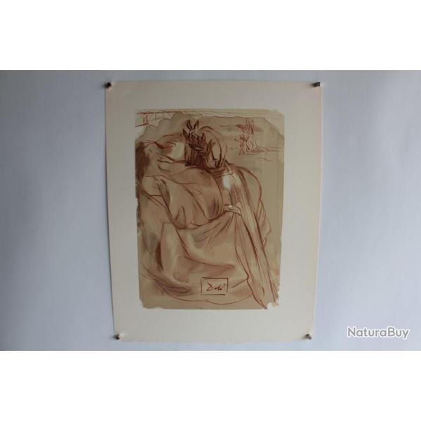 SALVADOR DALI Lithographie La divine com�die Annonce �v�nement