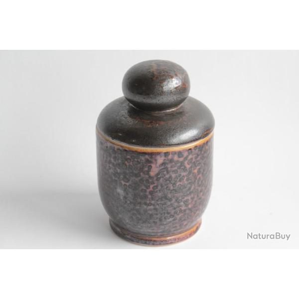 Pot couvert gr�s Jacques BREUGNOT