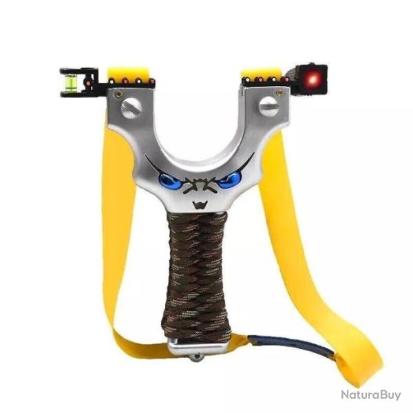 Fronde Lance Pierre haute pr�cision Slingshot laser chasse tir Sportif